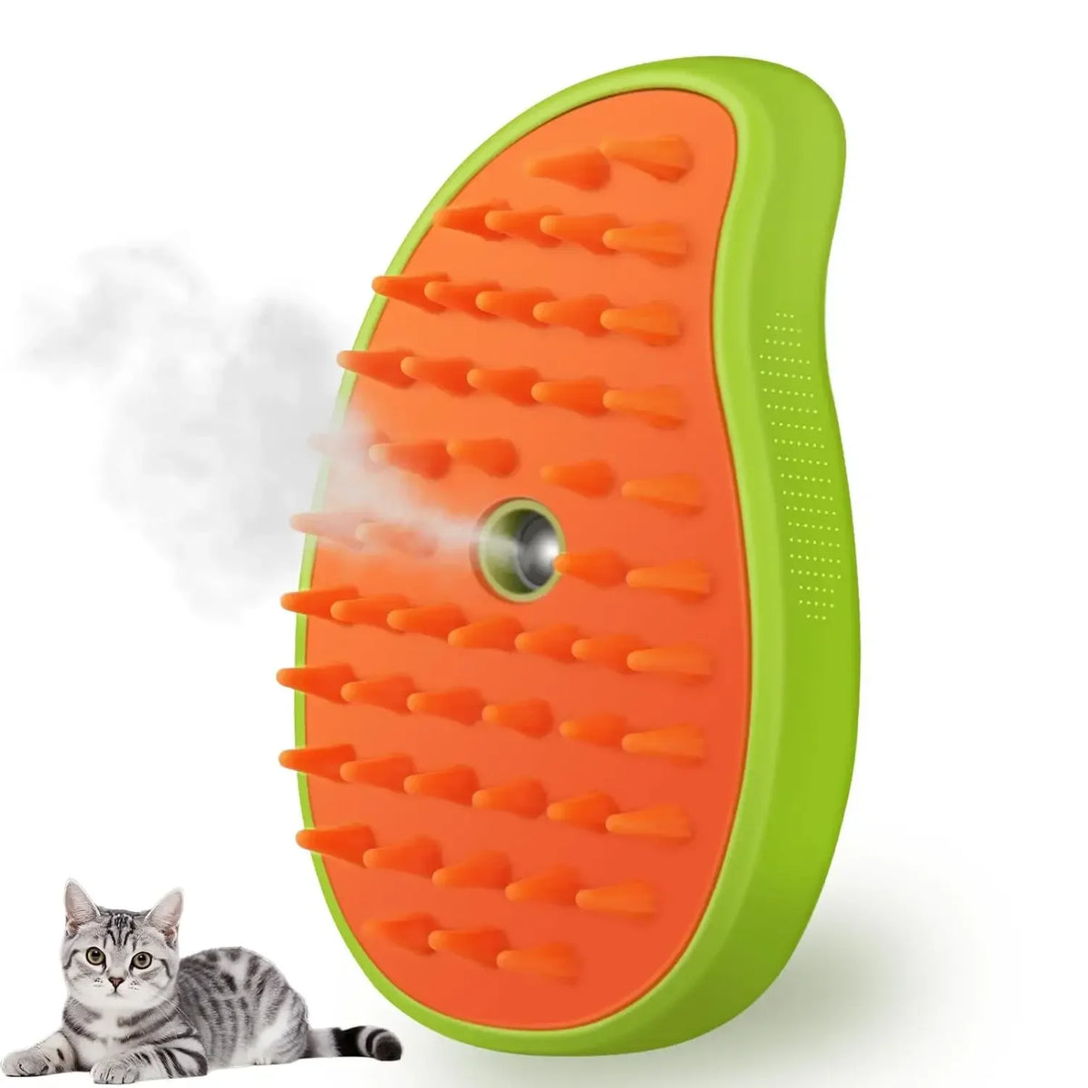 3-in-1 Steam Pet Grooming Brush for Cats and Dogs