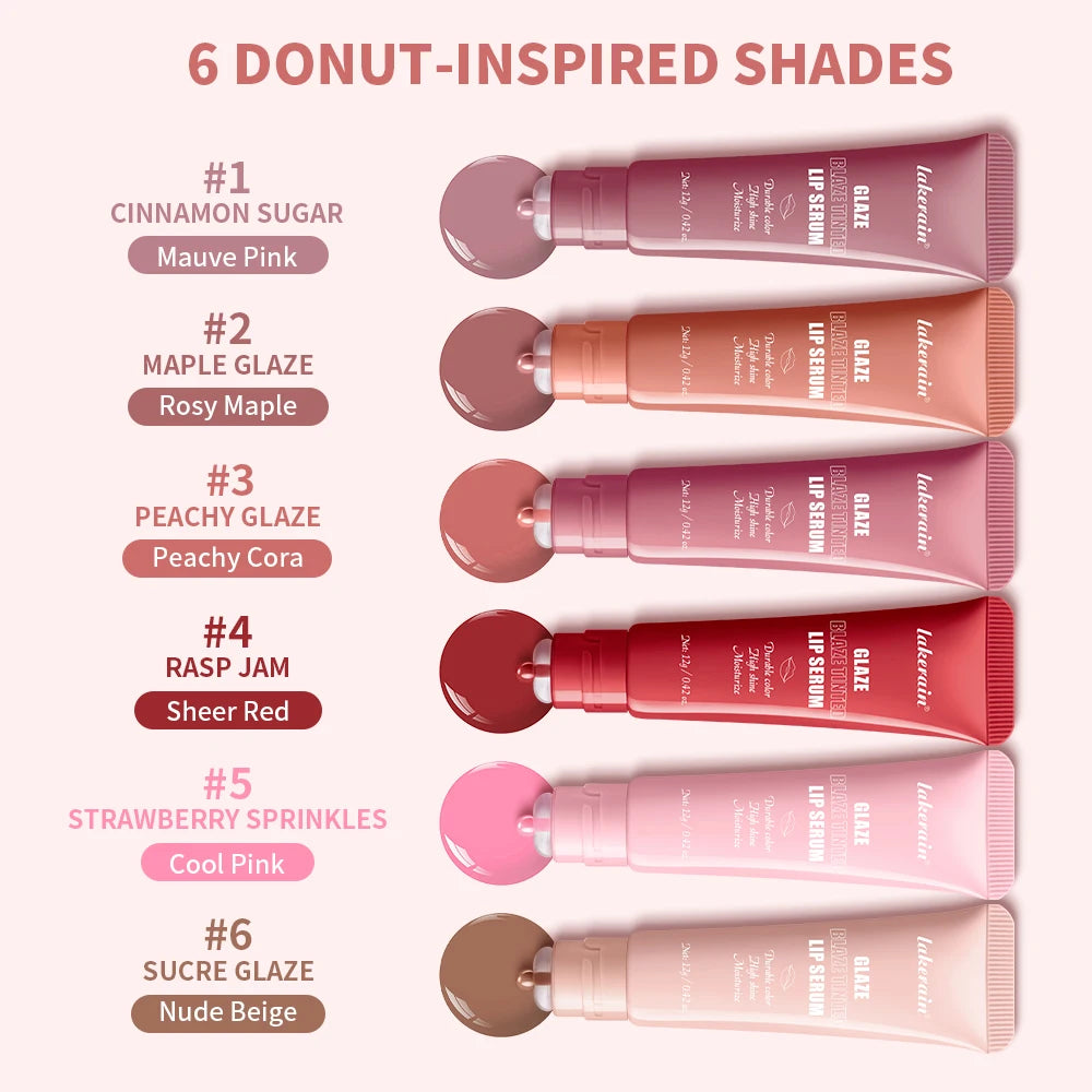 Hydrating Tinted Lip Serum for Glossy Plump Lips - 13