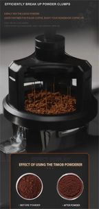 Adjustable Espresso Coffee Distribution and Stirring Tool