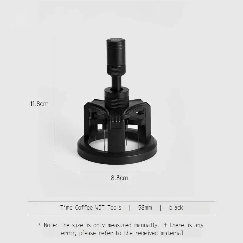 Adjustable Espresso Coffee Distribution and Stirring Tool - 16
