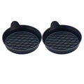 Anti-Slip Silicone Car Cup Holder Mats - 2 Pack
