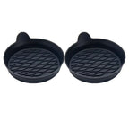 Anti-Slip Silicone Car Cup Holder Mats - 2 Pack