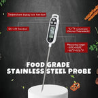Digital Stainless Steel Food Cooking Thermometer