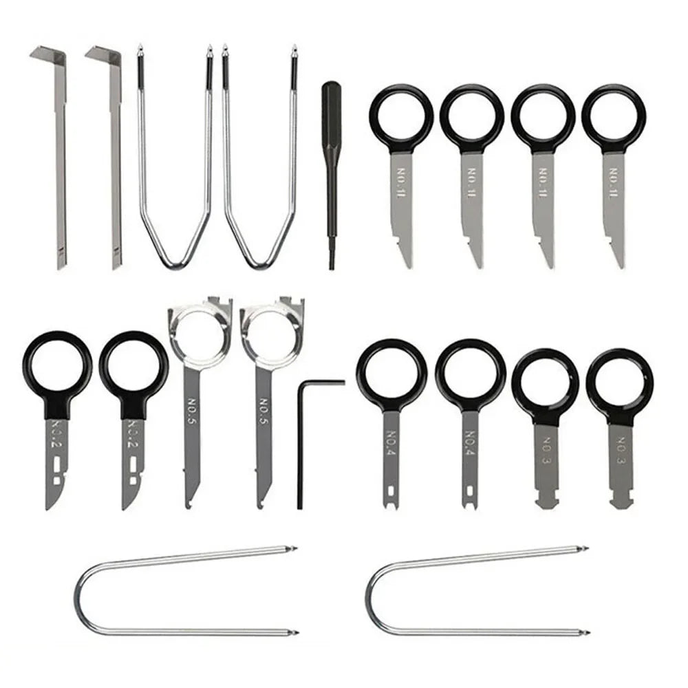 Universal Car Radio Audio Removal and Installation Tool Kit - 1