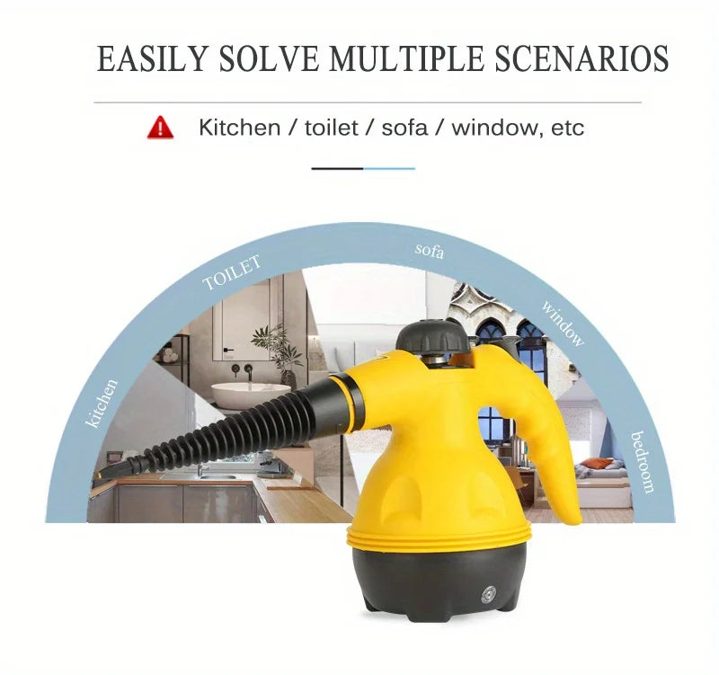 Handheld High-Pressure Steam Cleaner for Deep Home Cleaning