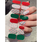 Christmas Snowflake Gel Nail Art Stickers