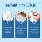 Effervescent Denture and Retainer Cleaning Tablets
