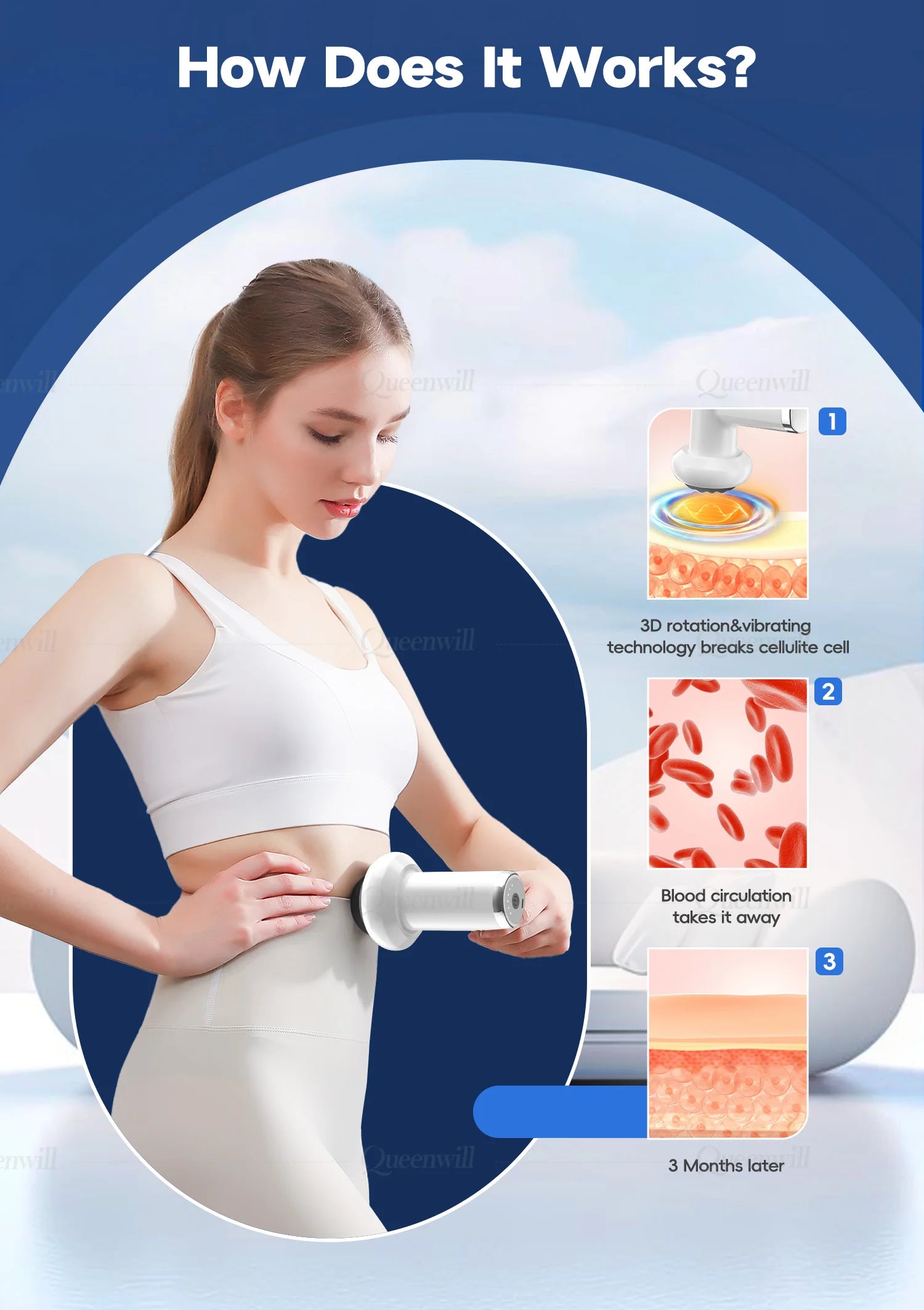 Portable Deep Tissue Body Shaping Massager for Muscle Recovery - 9