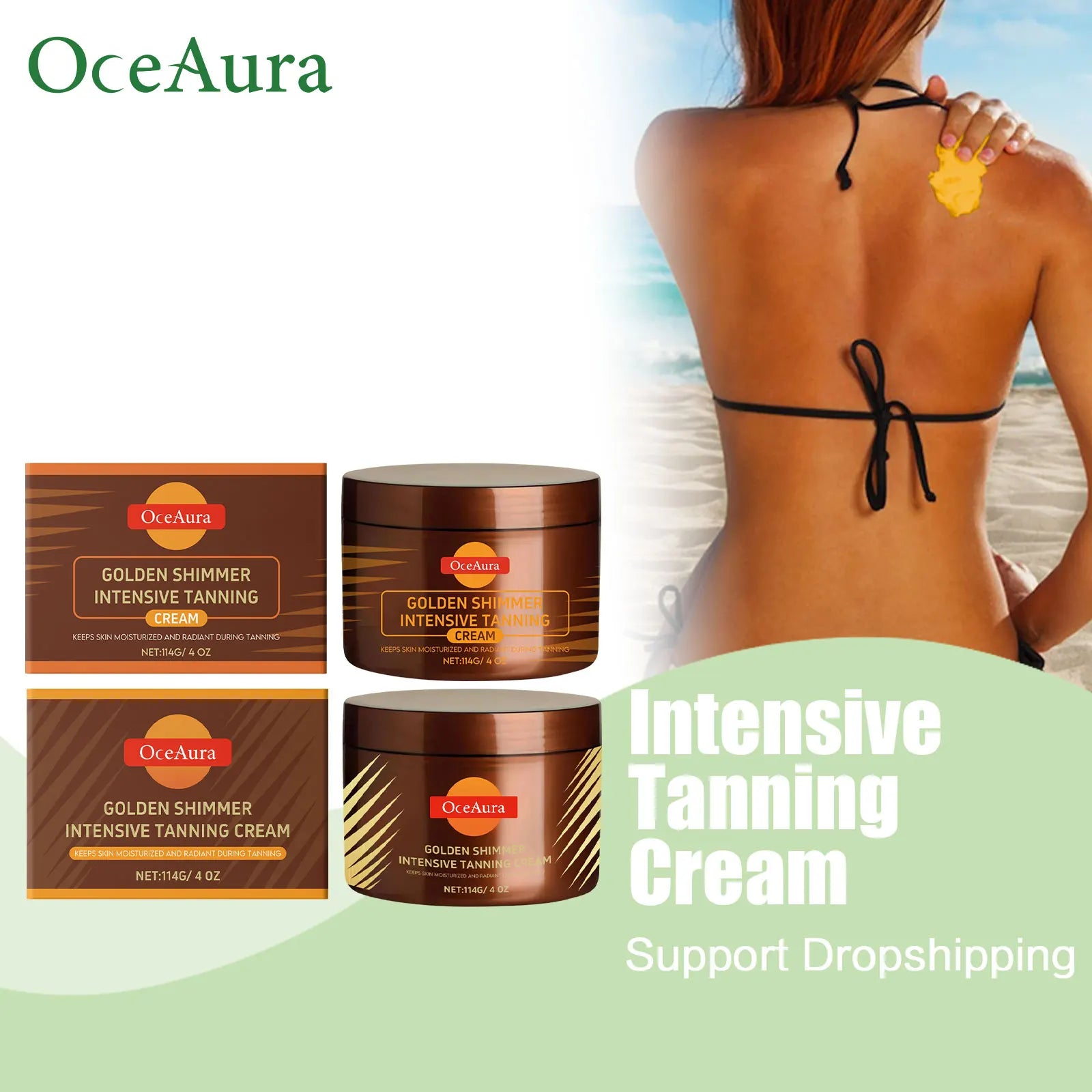 Intensive Tanning Accelerator Cream for Face and Body - 11