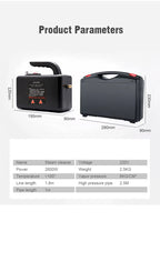 High-Pressure Portable Steam Cleaner for Kitchen and Home
