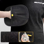 Electrostatic Pet Hair Removal Grooming Gloves