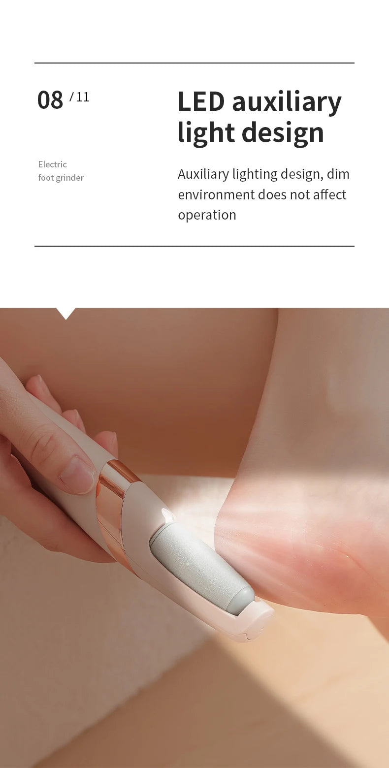 Electric Rechargeable Foot Callus Remover for Pedicure - 17