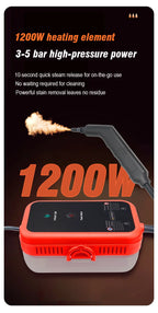Handheld High Pressure Steam Cleaner for Home and Car