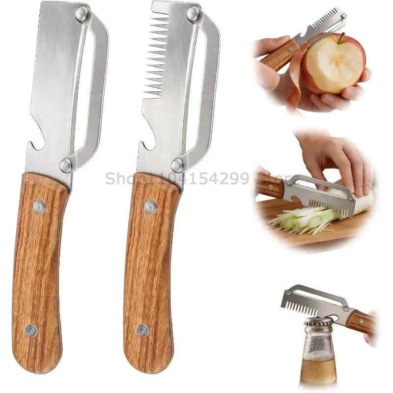 3-in-1 Multifunction Vegetable Peeler and Kitchen Tool