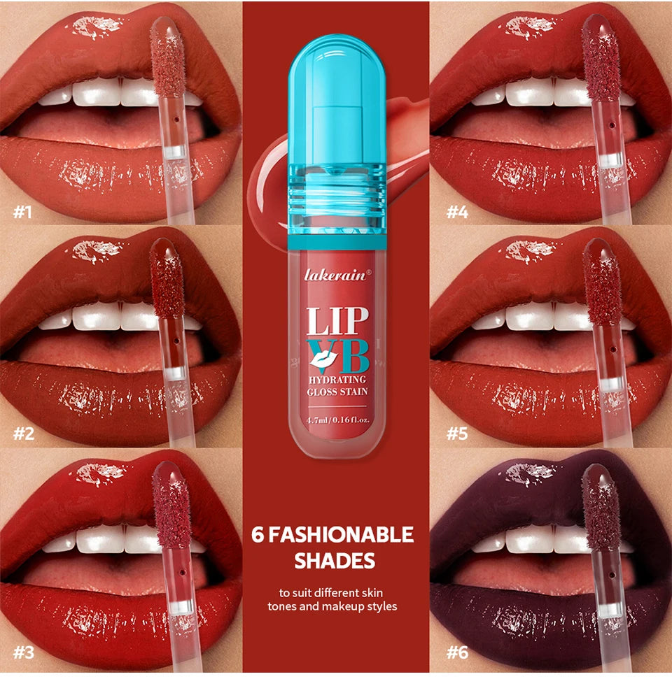 Hydrating Gloss Lip Stain with Nourishing Vitamin B12 - 8