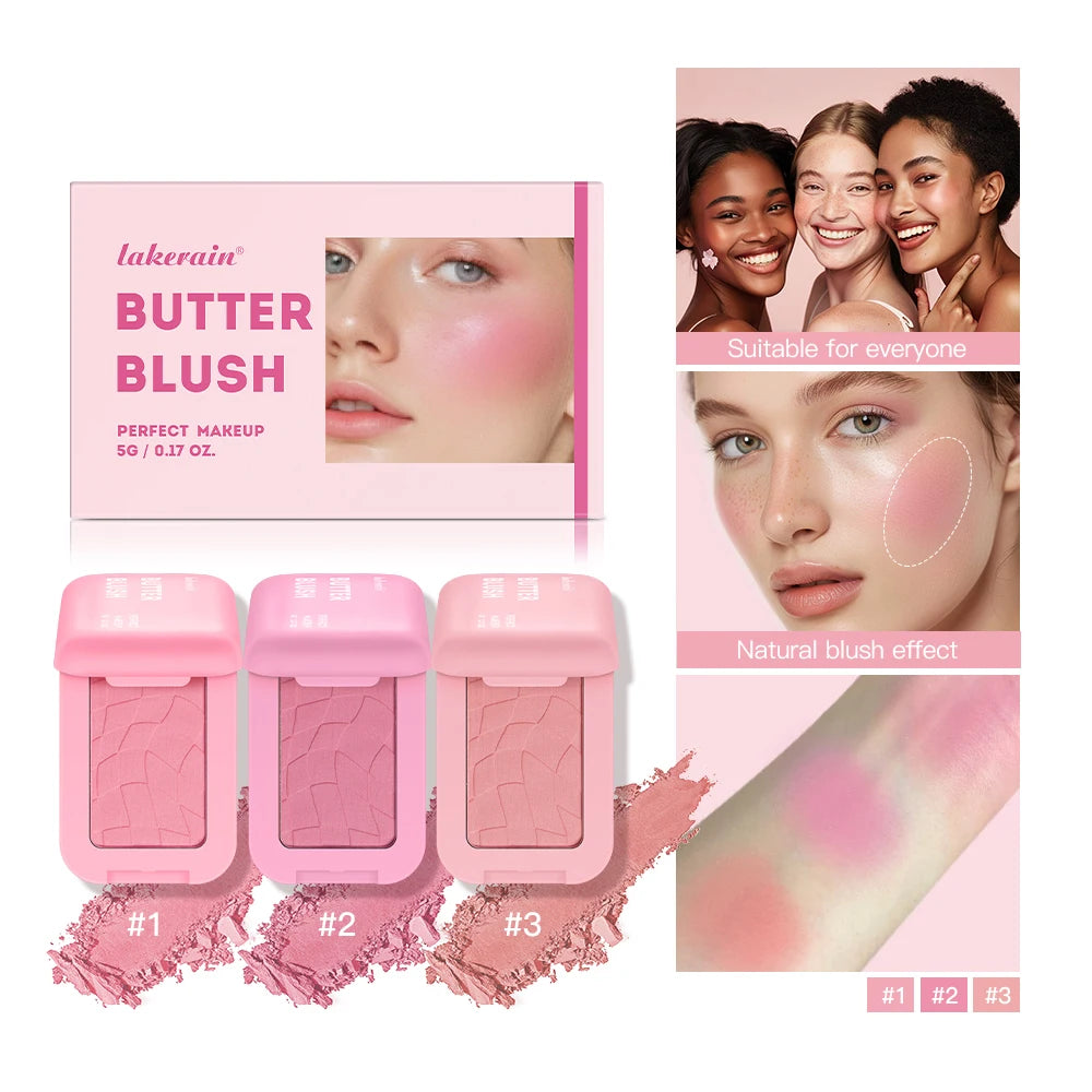 Long-Lasting Cream Butter Blush for Natural Radiant Glow - 1