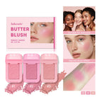 Long-Lasting Cream Butter Blush for Natural Radiant Glow