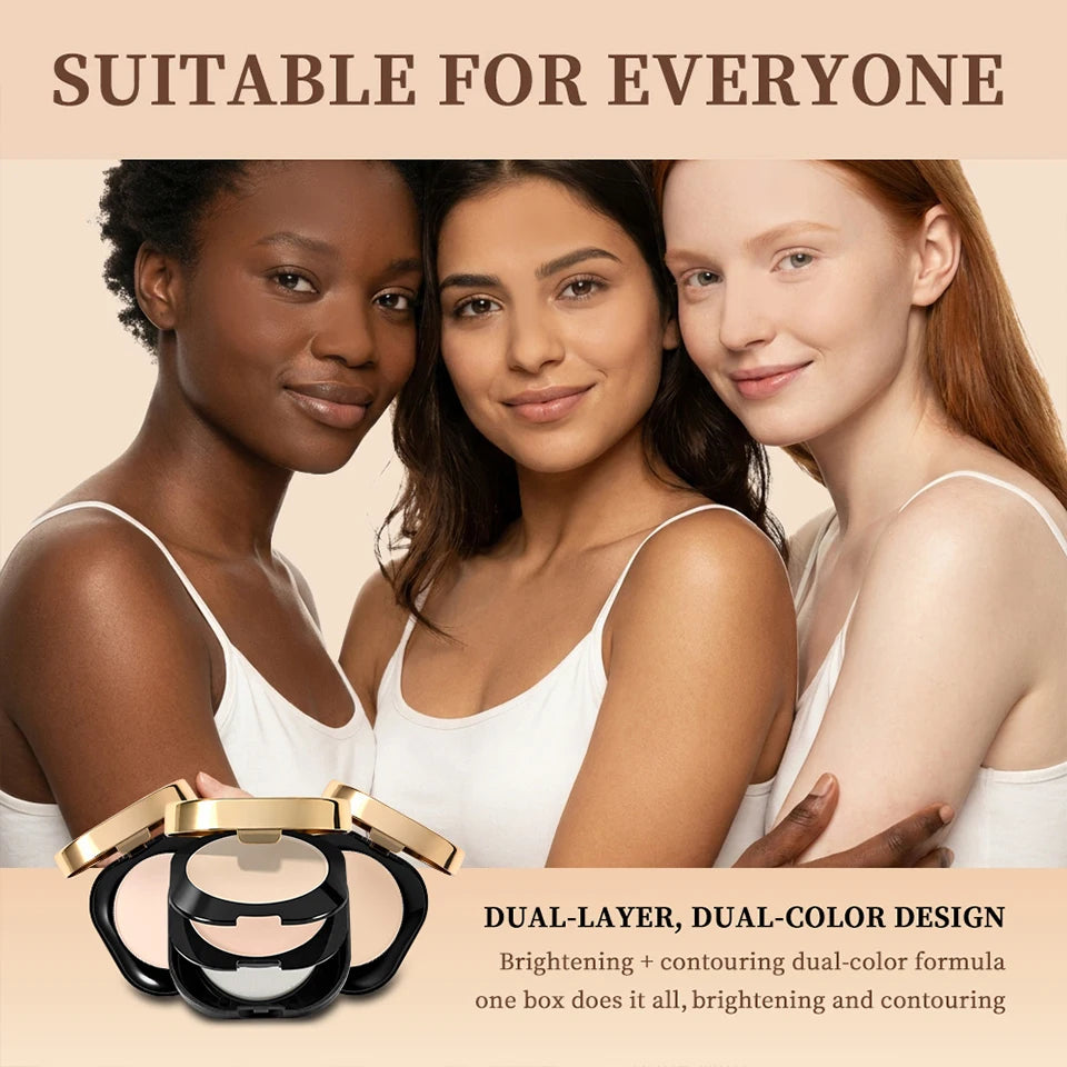 Double Layer Matte Setting Powder for Long-Lasting Oil Control - 12