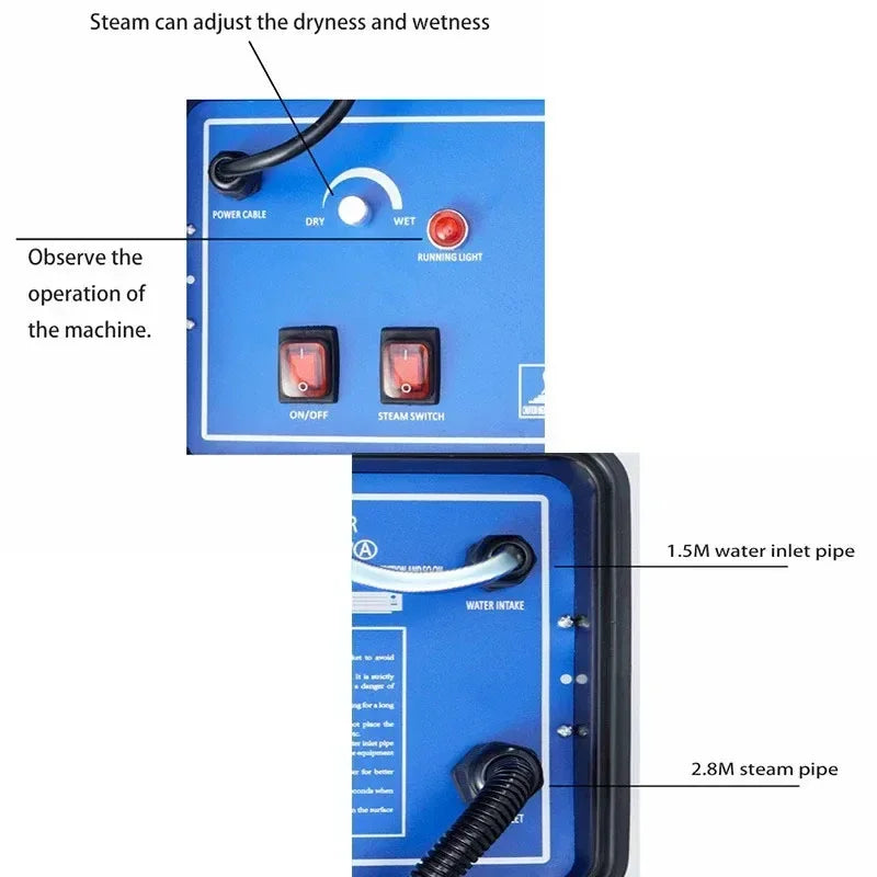High-Pressure Electric Steam Cleaner for Home and Car
