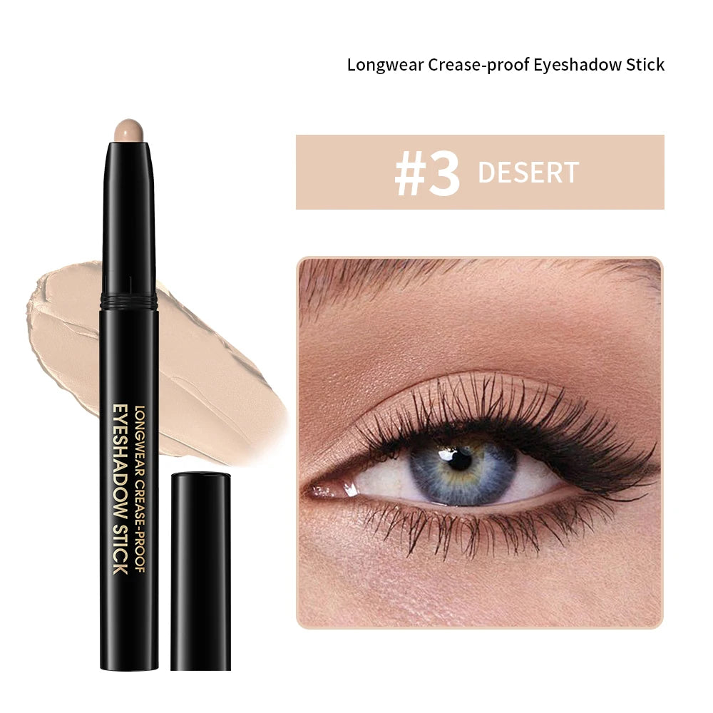 Long-Lasting Waterproof Eyeshadow Stick for Vibrant Eye Makeup - 25