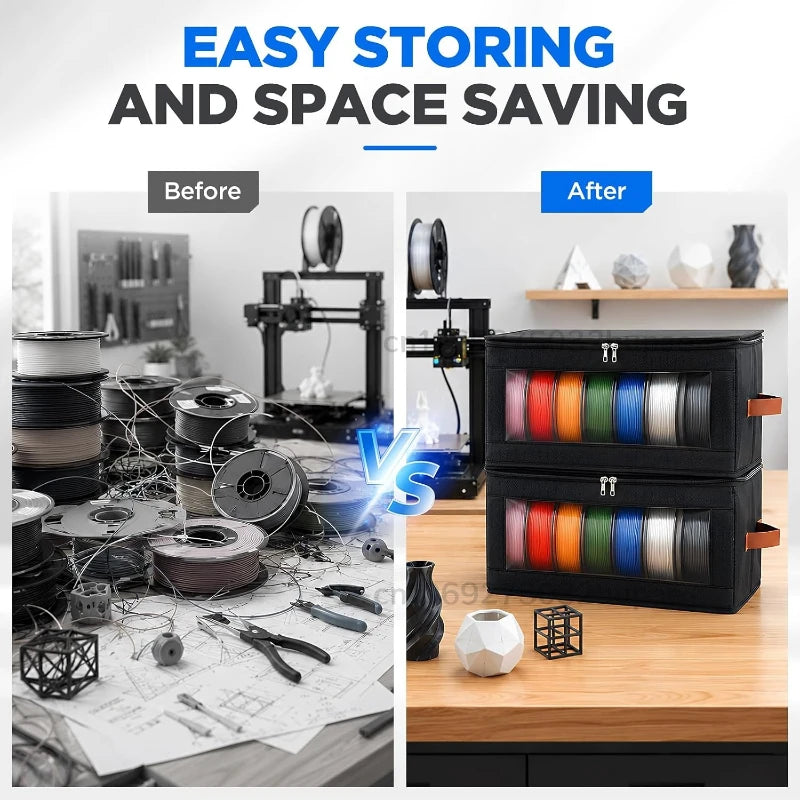 Dustproof 3D Printer Filament Storage Organizer Bag