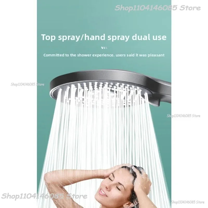 5-Mode Adjustable Handheld Water-Saving Shower Head - 4