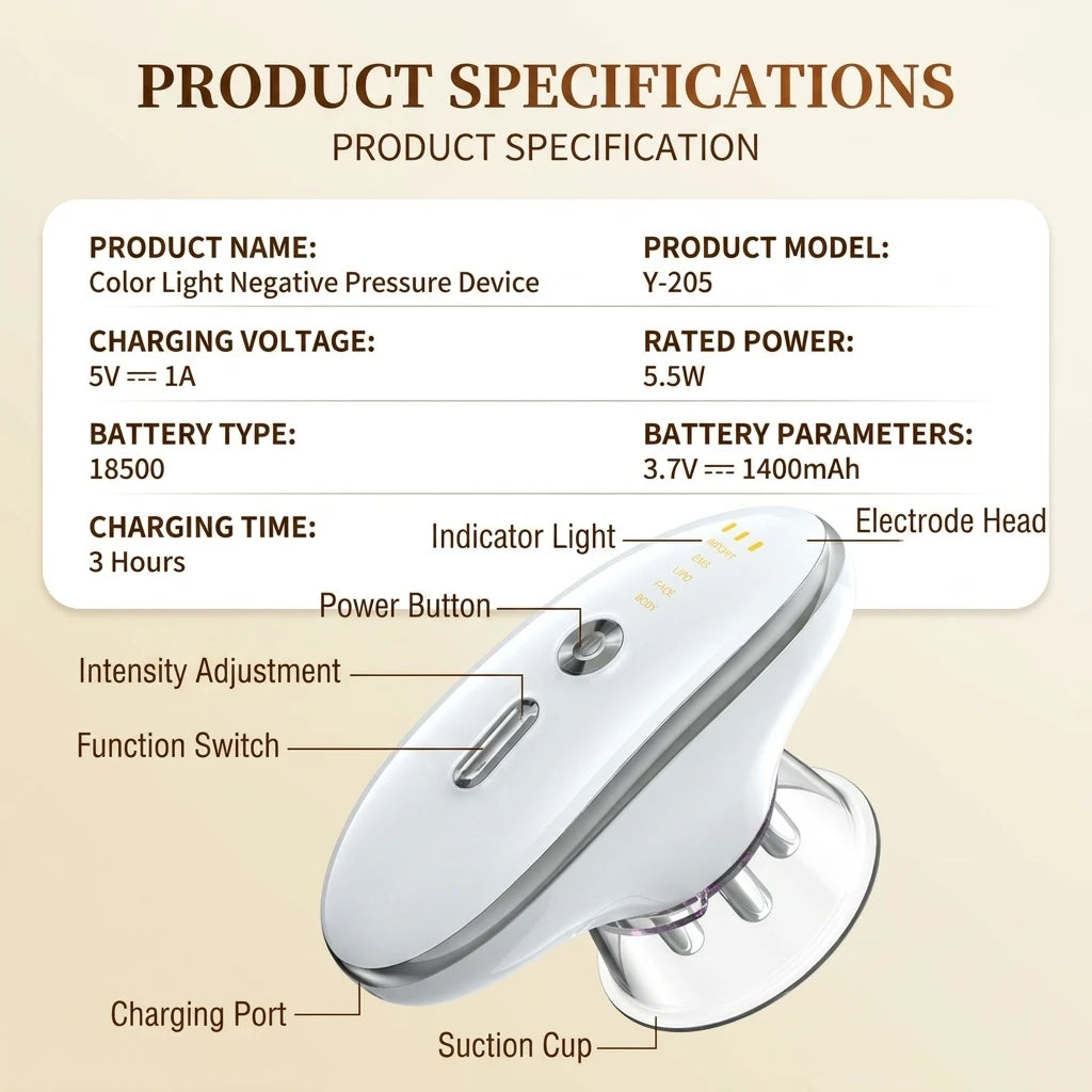 3-in-1 Face and Body Sculpting Massager