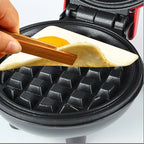 Mini Electric Bubble Waffle Maker for Breakfast
