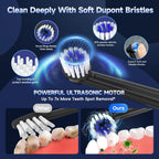 Electric Toothbrush and Water Flosser Combo