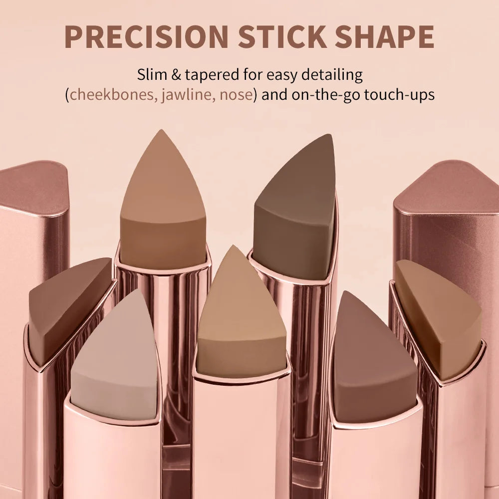 Cream Bronzer and Contouring Stick for Sculpted Face - 3