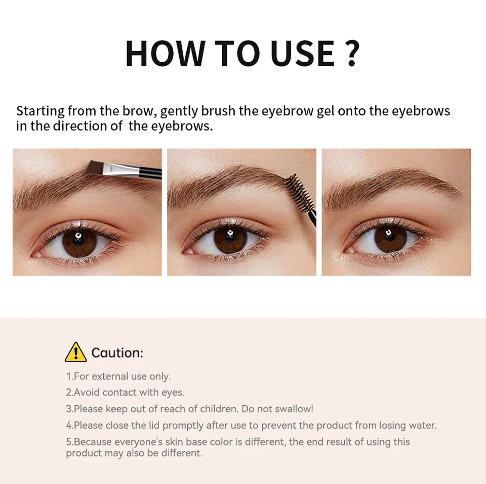 Waterproof Smudge-Proof Eyebrow Pomade Styling Cream - 14