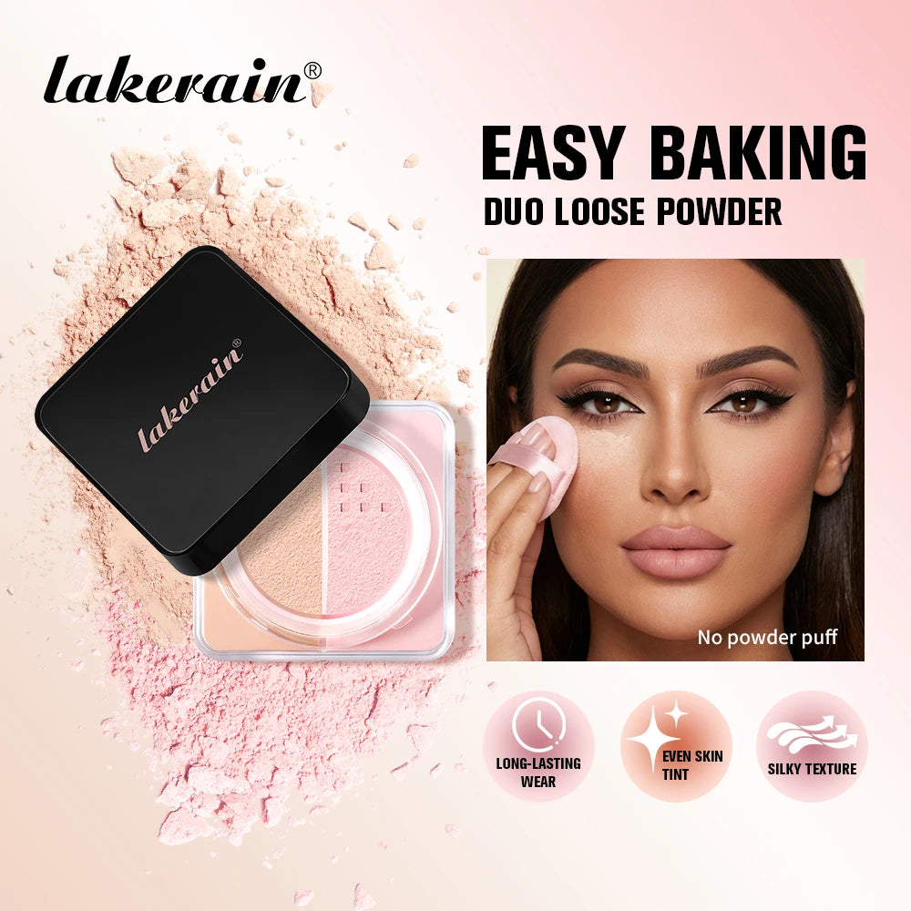 2-in-1 Color Correcting Loose Setting Powder - 2