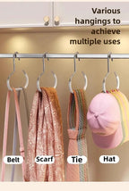 Multifunction Space Saving Hat and Accessory Organizer Hanger