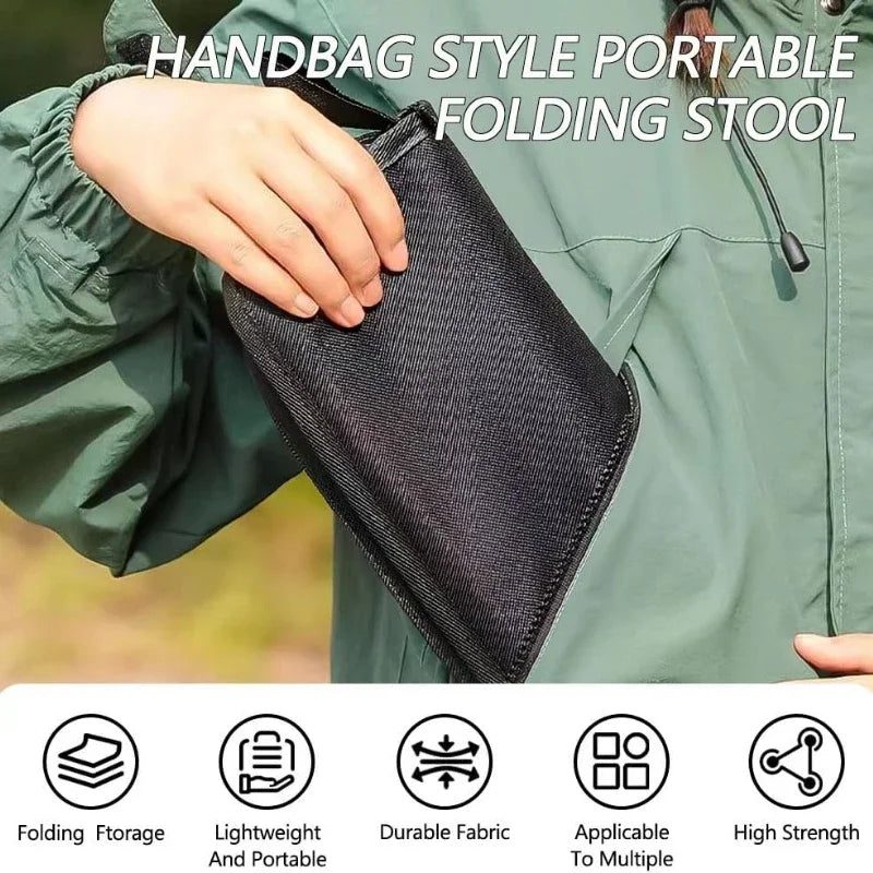 Portable Folding Stool for Camping, Hiking and Outdoor Travel - 10