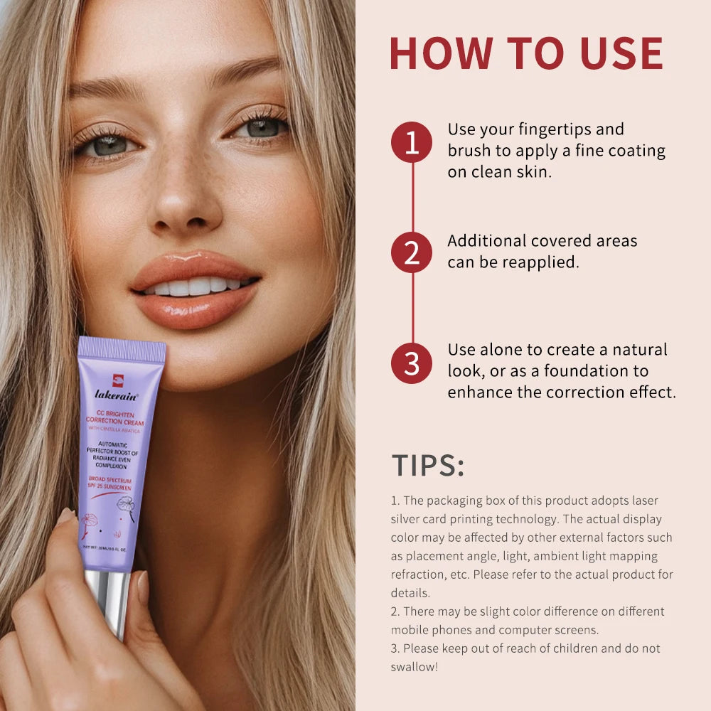 Color Correcting CC Cream with Centella Asiatica