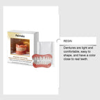 Temporary Cosmetic Denture Fitting Kit for Instant Smile