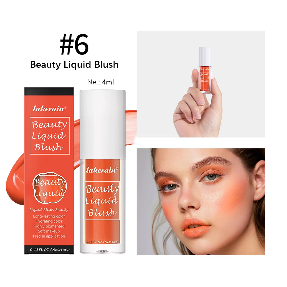 Waterproof Liquid Cheek Blush for Natural Makeup - 27
